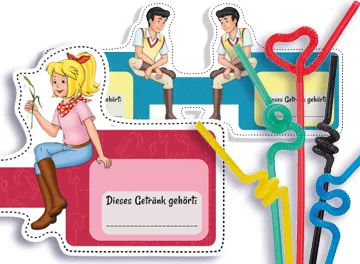 Einfach selbst Bibi und Tina Deko basteln