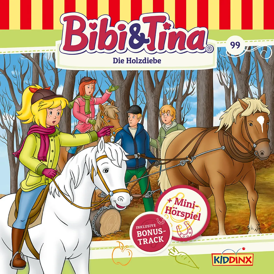 Hörspiel Bibi und Tina, Cover Folge 99
